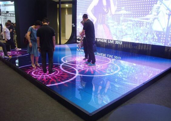Interactive Floor Projection